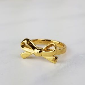 Kate Spade Skinny Mini 12K Gold Plated Ring